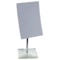 Square Countertop 2.5x Makeup Mirror in Silver